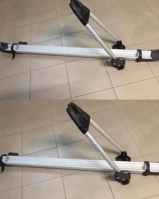2 porta biciclette Volkswagen alluminio con chiave