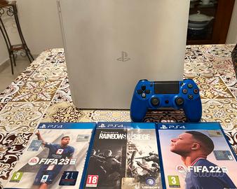 ps4 slim + controller ps4+ videogiochi ps4