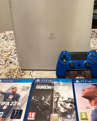 ps4 slim + controller ps4+ videogiochi ps4