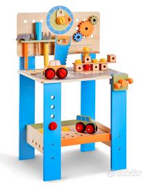 Banco da Lavoro Giocattolo per Bambini 62 Pezzi