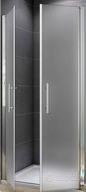 Box doccia satinato 120x185 doppia porta battente