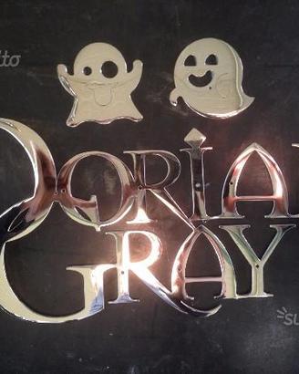 Scritta in acciaio inox