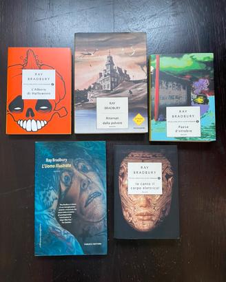 Lotto libri Ray Bradbury