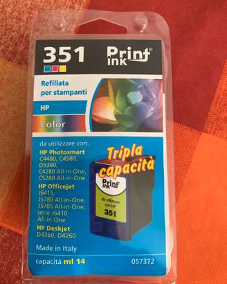 Cartuccia Print ink 351 a colori