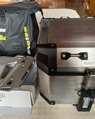 Givi Trekker 42lt + piastra BMW GS Rallye/Hp