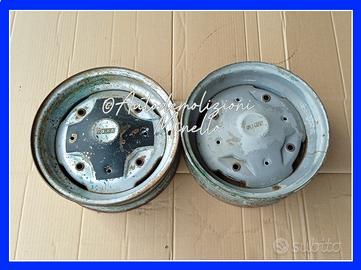 Cerchi in ferro 4 x 12 per FIAT 126 d'epoca