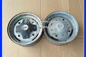 Cerchi in ferro 4 x 12 per FIAT 126 d'epoca