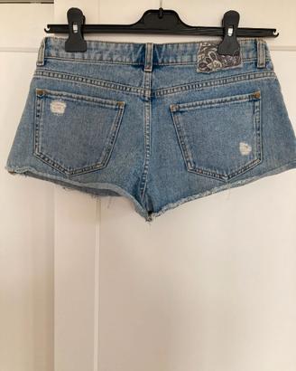 Pantaloncini shorts jeans Bershka