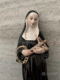 (VENDUTO) Scultura Ronzan Santa Rita da Cascia