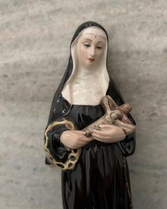 (VENDUTO) Scultura Ronzan Santa Rita da Cascia