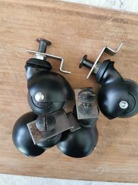 4 ruote girevoli a sfera