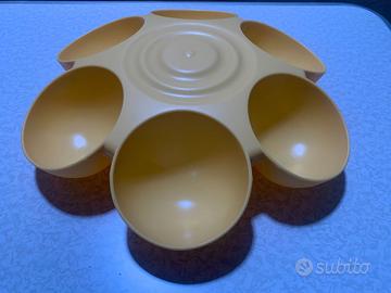 CIOTOLA 6 POSTI PER CUCCIOLI GIALLA