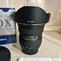 Tokina 11-20mm f2.8 Nikon con Filtro Gobe 82mm