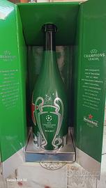 bottiglia birra Heineken celebrativa  champions