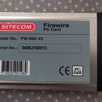 Sitecom Firewire Notebook Kit PC Card 2 Port