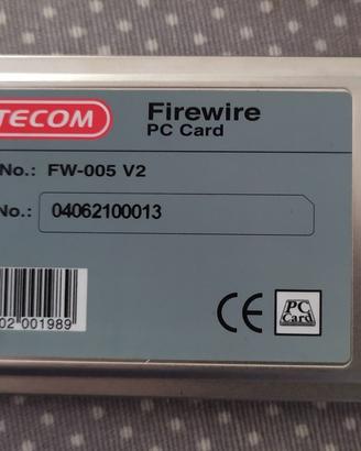 Sitecom Firewire Notebook Kit PC Card 2 Port