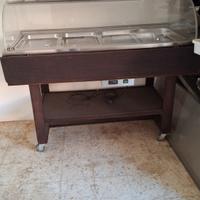 vetrina per alimenti da ristorante