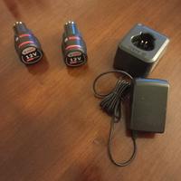 batterie bosch 12v nuove e caricabatterie 