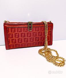Borsetta Pochette Fendi Vintage Originale 