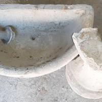 Lavandino da giardino stile antico