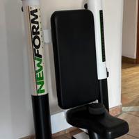 Palestra panca spalle