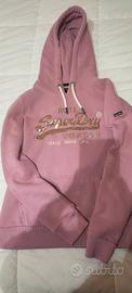 felpa con cappuccio superdry 