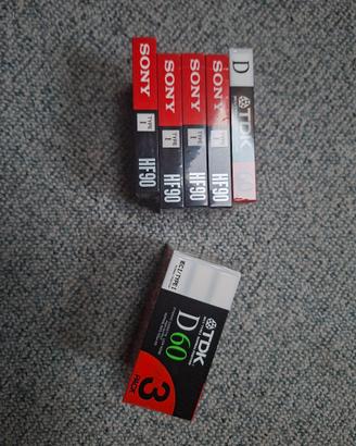 Lotto Audiocassette Vergini 