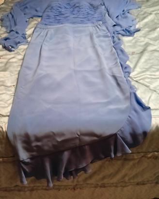 Abito elegante completo (corpetto, gonna e stola)