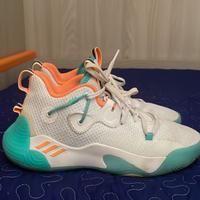 scarpe basket bambino adidas 37.5