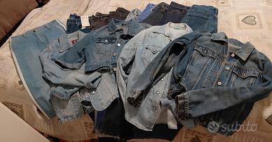 capi vari in jeans taglia 42