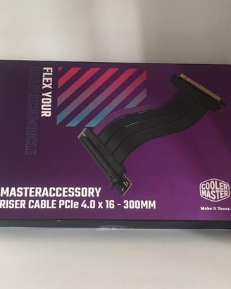 Cavo riser 4.0 x16 200mm Cooler Master