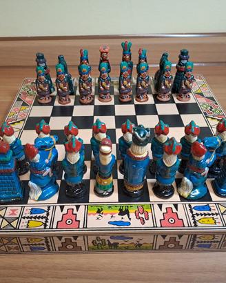 Scacchiera Inca vs Conquistadores