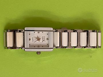 Orologio donna metallo bianco