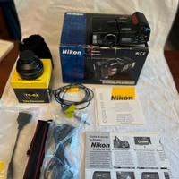 Nokon Coolpix950 + obiettivo Nikon TC~E2