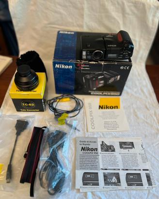 Nokon Coolpix950 + obiettivo Nikon TC~E2