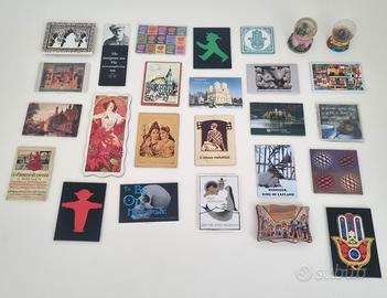 Magneti calamite da frigo lotto 26 pezzi souvenir