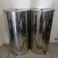 Contenitori acciaio inox da 400lt