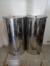 Contenitori acciaio inox da 400lt
