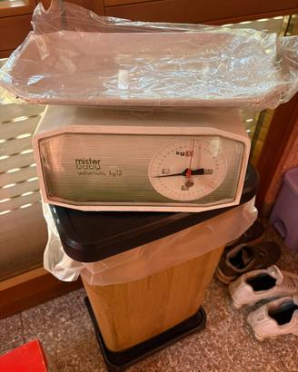 Bilancia per neonati mr baby nuova con scatola