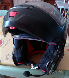 Casco modulare Nolan N 91 Evo Tg.L+Interfono N-Com