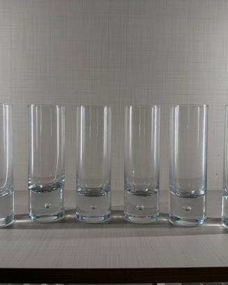 Set 6 bicchieri vintage anni 70 liquore