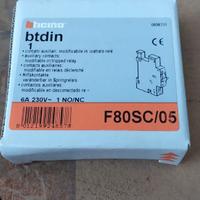 Contatto ausiliario Bticino F80SC/05 -  230v 6A
