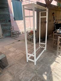 appendiabiti da terra rastrelliera