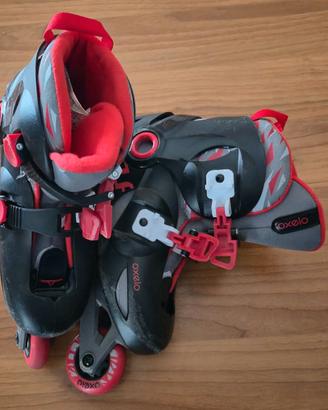 Pattini inline Oxelo bambini 32-34 regolabili
