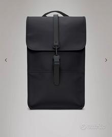 Zaino Nero Rains Backpack