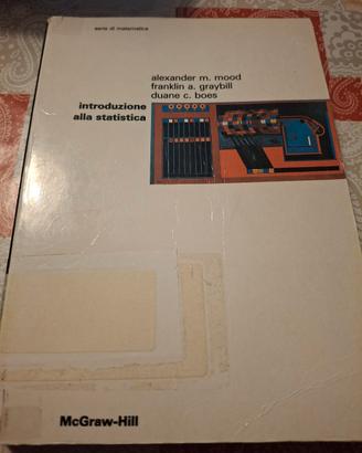 Libro statisticaMoodGraybillBoesMcGraw