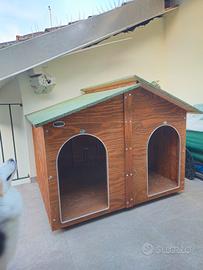 Cuccia doppia maxi per cani