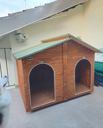 Cuccia doppia maxi per cani