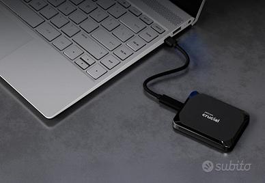 Crucial X9 SSD 2TB Esterno USB-C 1050MB/s
