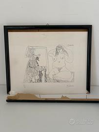 Picasso pablo incisione